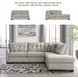 Mahoney Pebble 2 Piece RAF Chaise Sectional