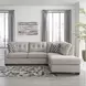 Mahoney Pebble 2 Piece RAF Chaise Sleeper Sectional