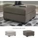 Mahoney Chocolate Oversized Accent Ottoman