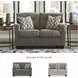 Mahoney Chocolate 53" Loveseat