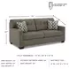 Mahoney Chocolate Full 75" Sofa Sleeper