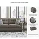 Mahoney Chocolate 75" Sofa