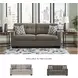 Mahoney Chocolate 75" Sofa