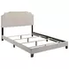Tamarac Beige Upholstered Full Panel Bed