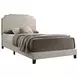 Tamarac Beige Upholstered Full Panel Bed