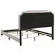 Tamarac Beige Upholstered King Panel Bed