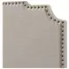 Tamarac Beige Upholstered King Panel Bed