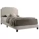 Tamarac Beige Upholstered Queen Panel Bed
