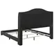 Sonoma Gray Upholstered Full Panel Bed
