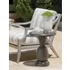 Silver Sands Gray Upholstered Outdoor Lounge Chair
