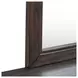 Urban Cut Caffe 6 Drawer Dresser with Mirror