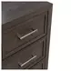 Urban Cut Caffe 6 Drawer Dresser with Mirror