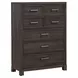 Urban Cut Caffe 5 Drawer Chest
