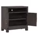 Urban Cut Caffe 2 Door Bedside Chest with USB Charging