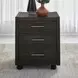 Contemporary Line Caffe 3 Drawer Castered Filing Cabinet