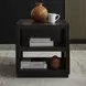 Contemporary Line Caffe Rectangular End Table