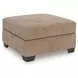 Olten Mocha Oversized Accent Ottoman