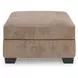 Olten Mocha Oversized Accent Ottoman