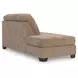Olten Mocha 2 Piece Super Chaise