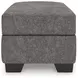 Olten Graphite Ottoman