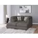 Olten Graphite 2 Piece Super Chaise