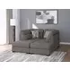 Olten Graphite 2 Piece Super Chaise