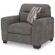 Olten Graphite Oversized Chair