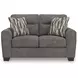 Olten Graphite 67" Loveseat
