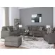 Olten Graphite Ottoman