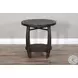 Havenstead Dark Brown Square End Table