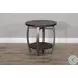 Havenstead Dark Brown Square End Table