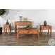 Cozy Luxe Beige 15" Rectangular Chair Side Table