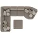Turner Mushroom 6 Piece Sectional