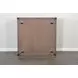 Velden Hollow Natural Square Coffee Table with Casters
