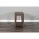 Velden Hollow Natural Rectangular Chair Side Table