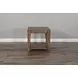 Velden Hollow Natural Rectangular End Table