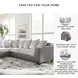 Clairette Court Alloy 2 Piece Sectional with LAF Chaise