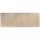 Modulum Polished Stainless Steel And Sahara Extendable Dining Table