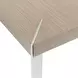 Modulum Polished Stainless Steel And Sahara Extendable Dining Table