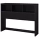 Westpark Black Queen Storage Bookcase Headboard