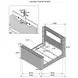 Tisdall Black California King Upholstered Panel Bed with USB Charging and Hidden TV Mount