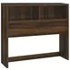 Westpark Dark Pine Full Storage Bookcase Headboard