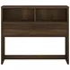Westpark Dark Pine Full Storage Bookcase Headboard