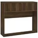 Westpark Dark Pine Full Storage Bookcase Headboard