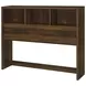 Westpark Dark Pine Queen Storage Bookcase Headboard