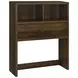 Westpark Dark Pine Twin Storage Bookcase Headboard