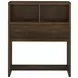 Westpark Dark Pine Twin Storage Bookcase Headboard