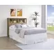 Westpark Mango Full Storage Bookcase Headboard