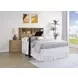 Westpark Mango Full Storage Bookcase Headboard
