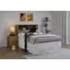 Westpark Mango Full Storage Bookcase Headboard